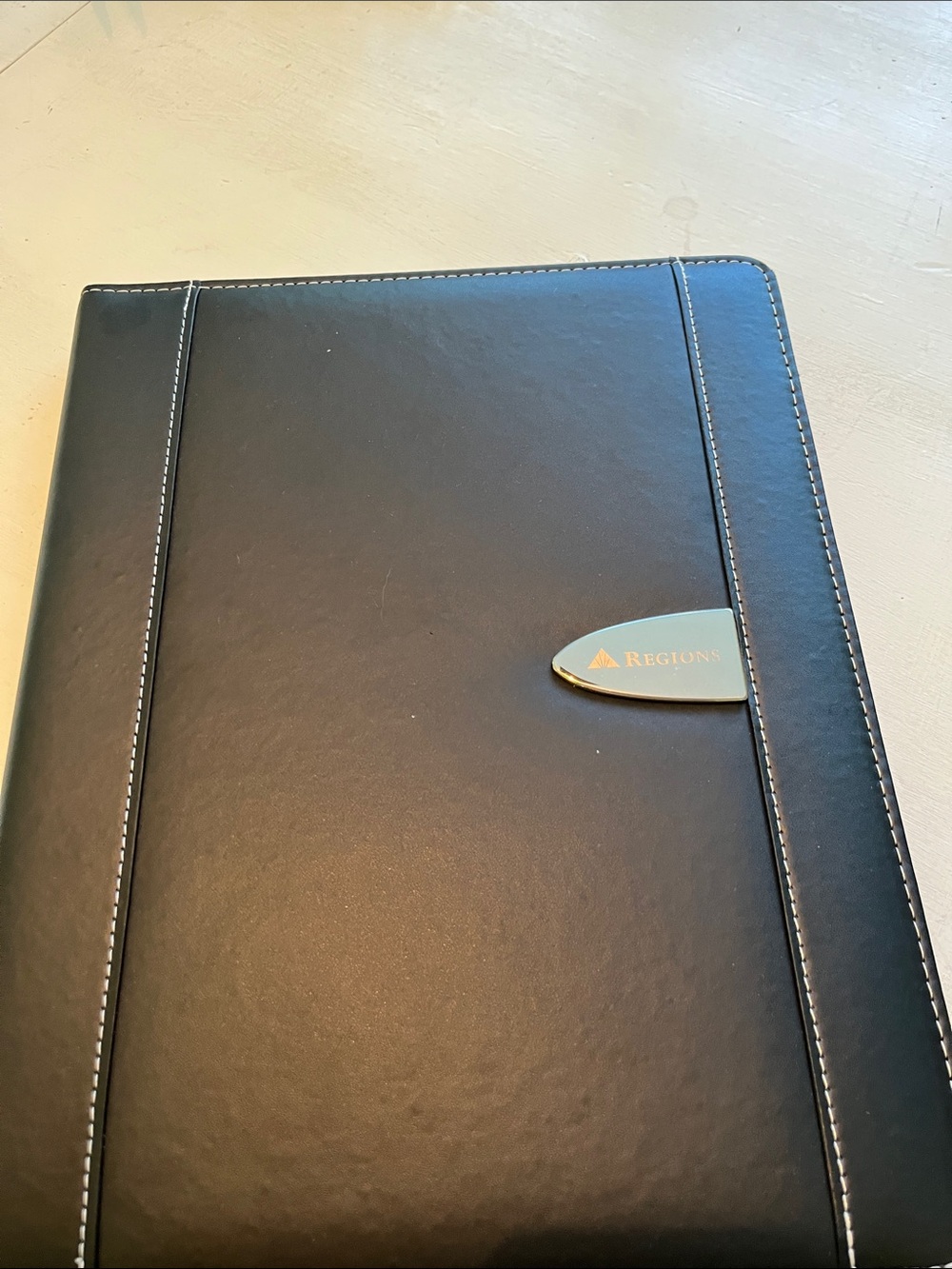 Branded Black Folio Case
